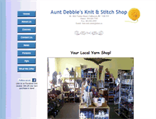Tablet Screenshot of knit-and-stitch.ca